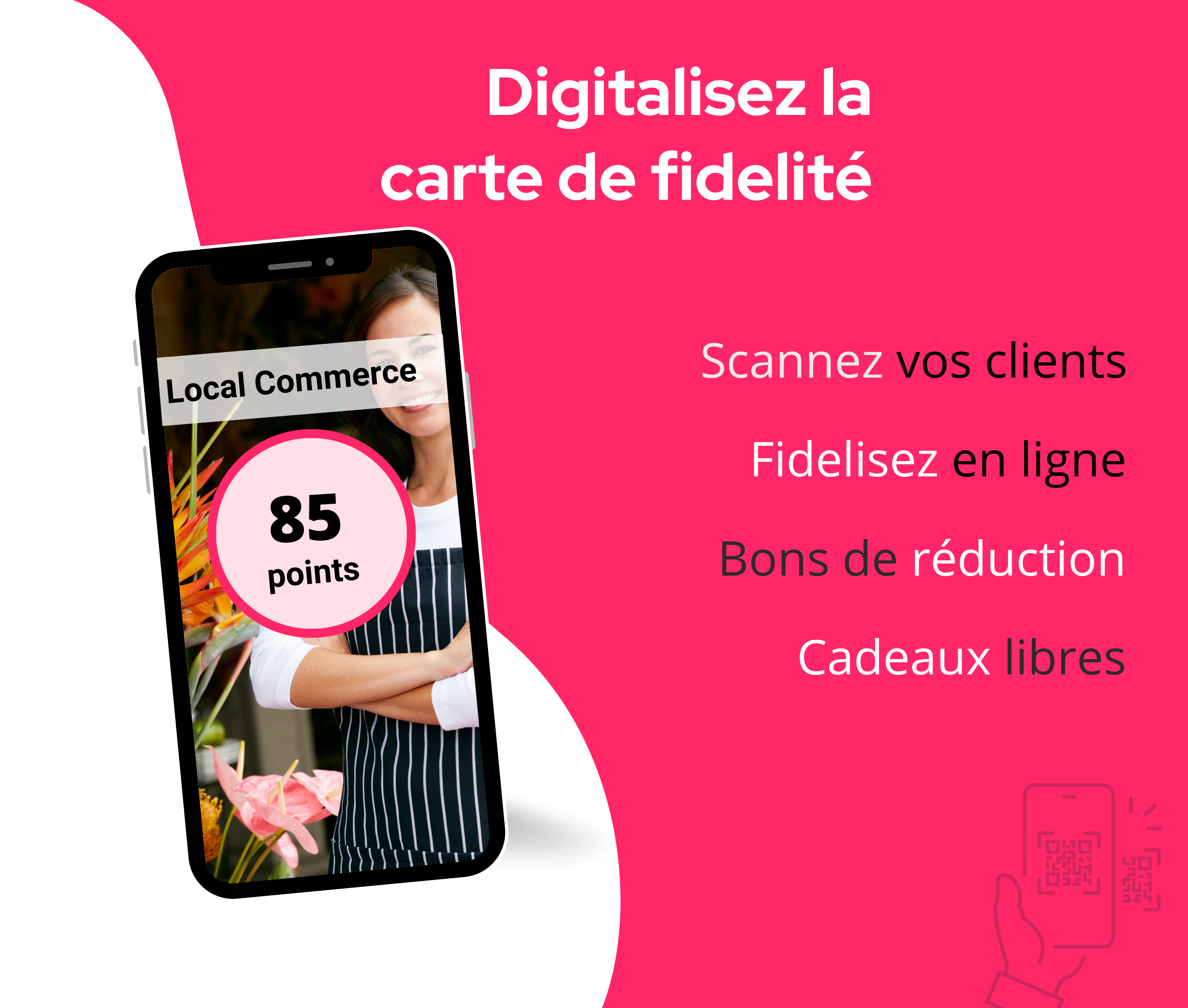 application de carte de fidelité en ligne Localdrivy
