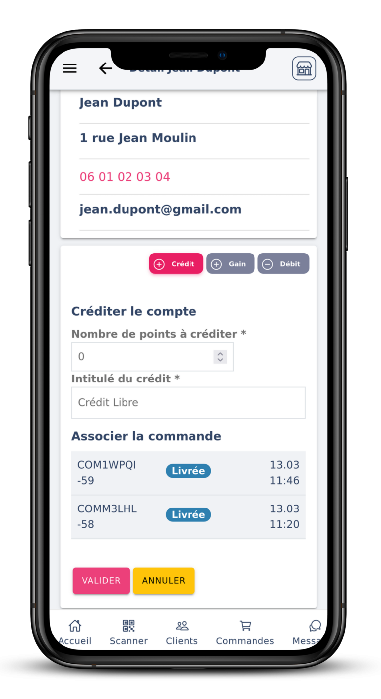 credit-points-client-mobile-localdrivy